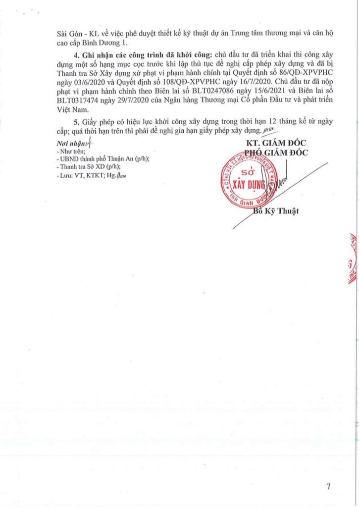 Pháp lý dự án lapura bình dương Pháp lý dự án lapura bình dương