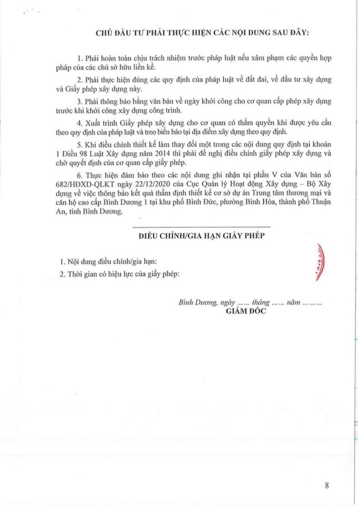 Pháp lý dự án lapura bình dương Pháp lý dự án lapura bình dương
